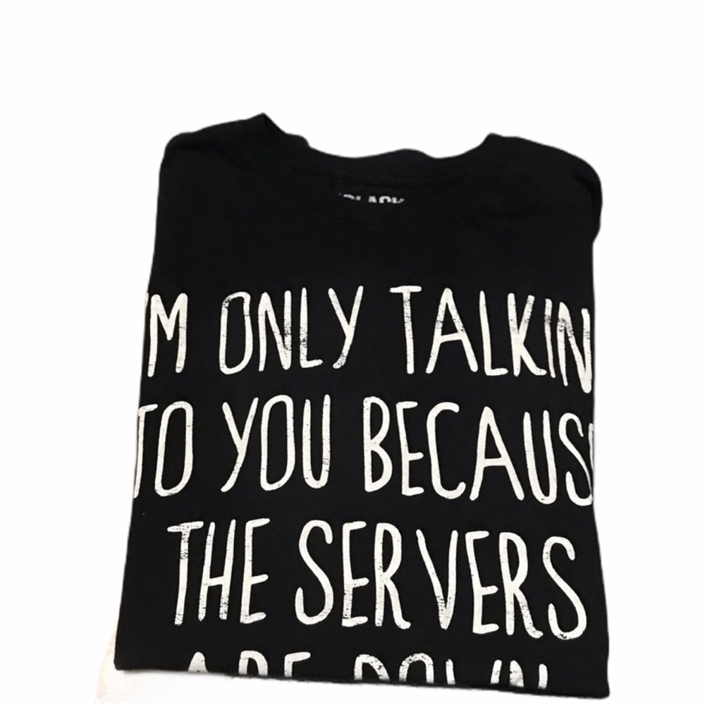 BLACK MATTER TEE SHIRT SIZE XL - Picture 3 of 3